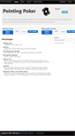Mobile Screenshot of pointingpoker.com